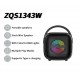 ZQS1343W Портативна Двойна Караоке 3'' 8W Sing-e тонколона+безжичен микрофон 800mAh