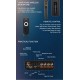 ZQS8317 Подвижна Тройна Караоке 24'' Sing-e 60W тонколона+ безжичен микрофон