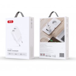XO L109 (ЕС) двойно USB-A 2.4A Адаптер (EU)