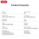 XO L109 (ЕС) двойно USB-A 2.4A Адаптер (EU)