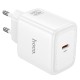 HOCO Адаптер "N83 Profit" PD40W USB-C - Бял