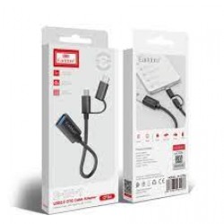 EARLDOM OT84 2-в-1 OTG USB към Micro USB и Type-C