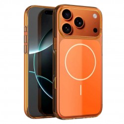 Anti-Slip TPU MagSafe Кейс TP-69 за iPhone 17 Air - Оранжев