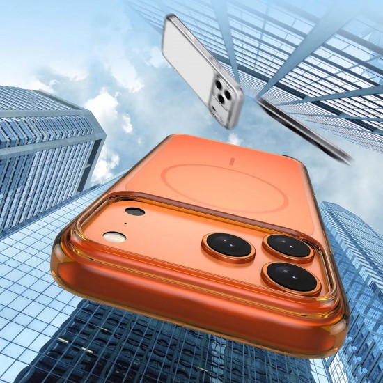 Anti-Slip TPU MagSafe Кейс TP-69 за iPhone 16 Pro - Черен