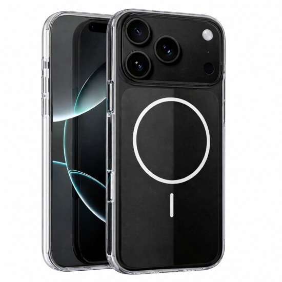 Anti-Slip TPU MagSafe Кейс TP-69 за iPhone 16 Pro - Черен