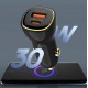 LDNIO 12V C103 60W 2изх. 1xPD30W1xUSB-A30W с кабел USB към USB-C