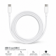 USB-C към USB-C Кабел за MacBook – 2 Метра – Бързо Зареждане и Синхронизация